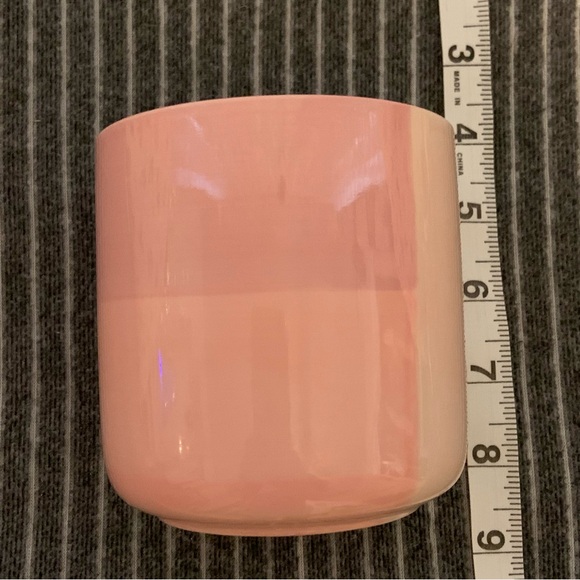 Small flower pot / pink porcelain/ceramic flower pot / flower pot home decor. - Picture 4 of 11